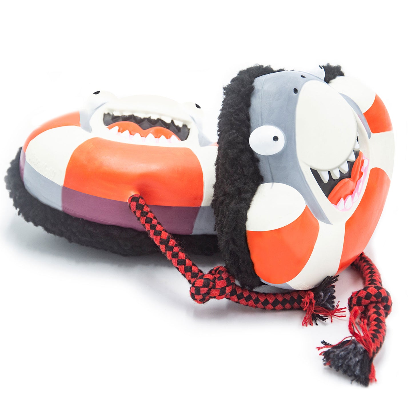 Max & Molly Squeaker Snuggles Dog Toy - Frenzy the Shark