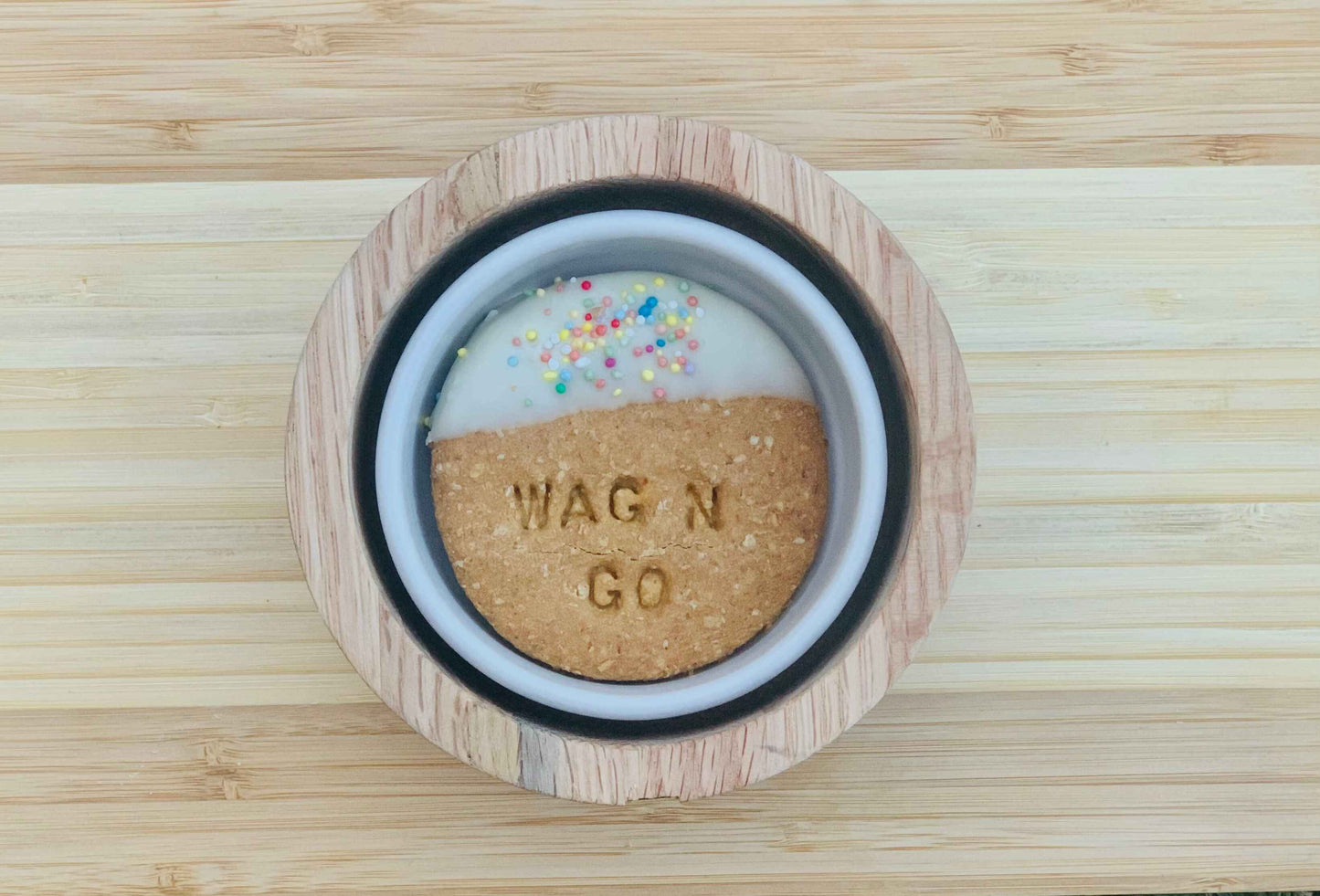 Natural organic dog cookies