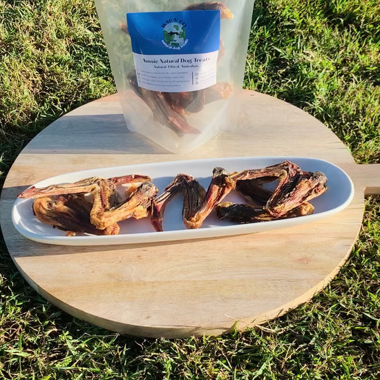 duck wings chew dog treats