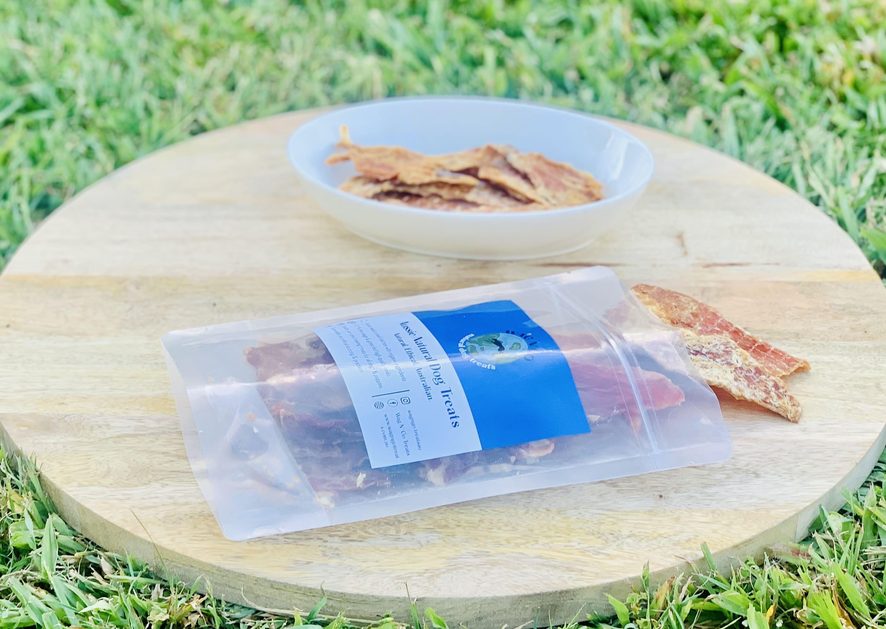 Organic chicken jerky for humans sale